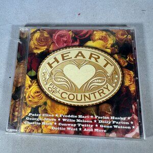 Heart Full Of Country CD Various Artists Patsy Cline Willie Nelson Conway Twitty
